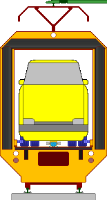 Transporter in Wagonshuttle